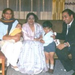 Mohd Rafi with Geeta Dutt and Family shown to user